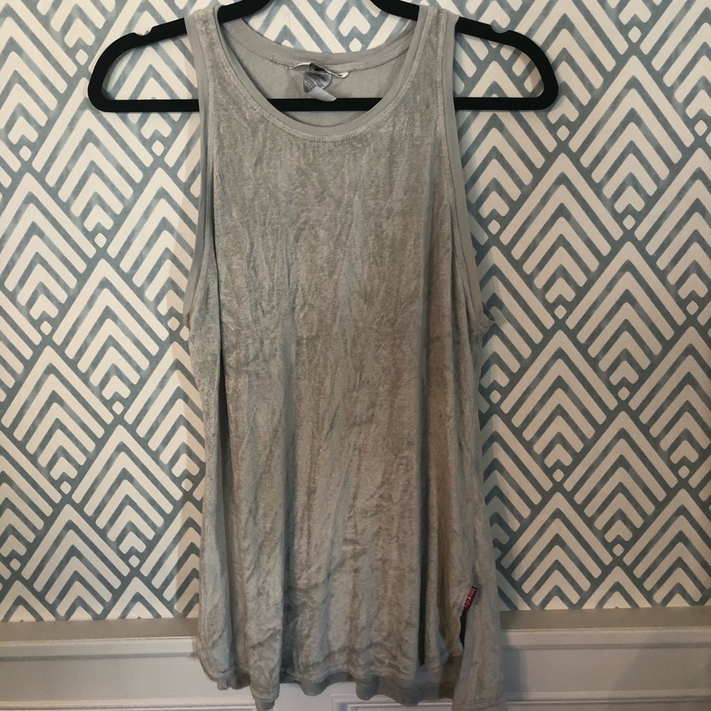 Hard Tail Velvet tank